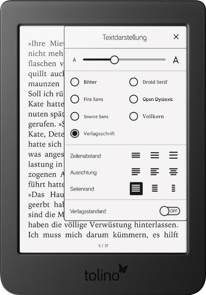 eBook Reader Tolino Page 2